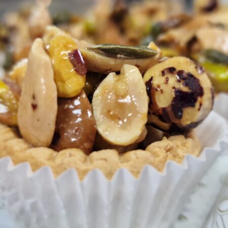 Tartaleta de frutos secos