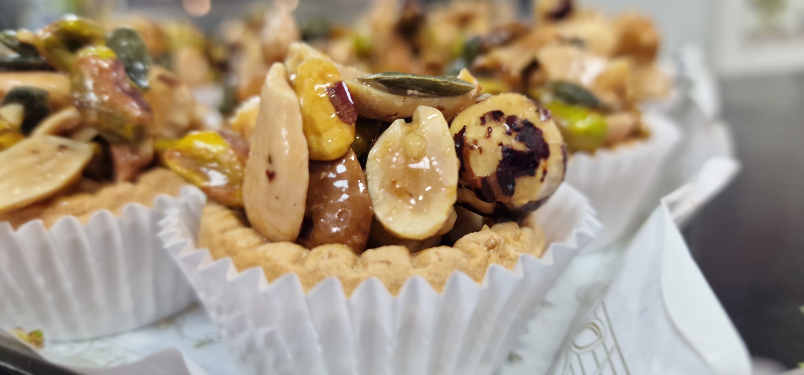 Tartaleta de frutos secos