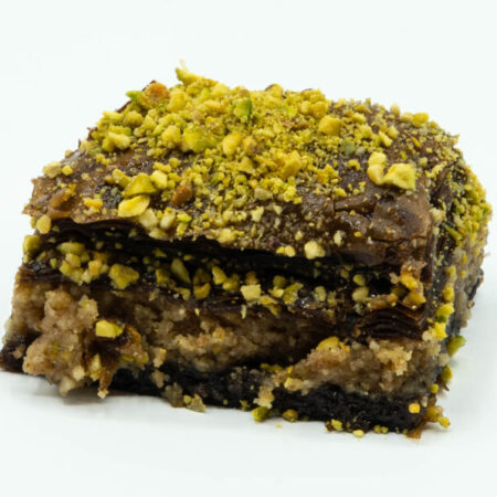 Baklawa de nueces, canela y cacao